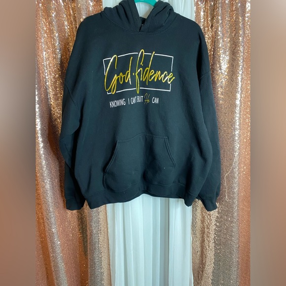 Black God•Fidence Hoodie - Picture 2 of 5